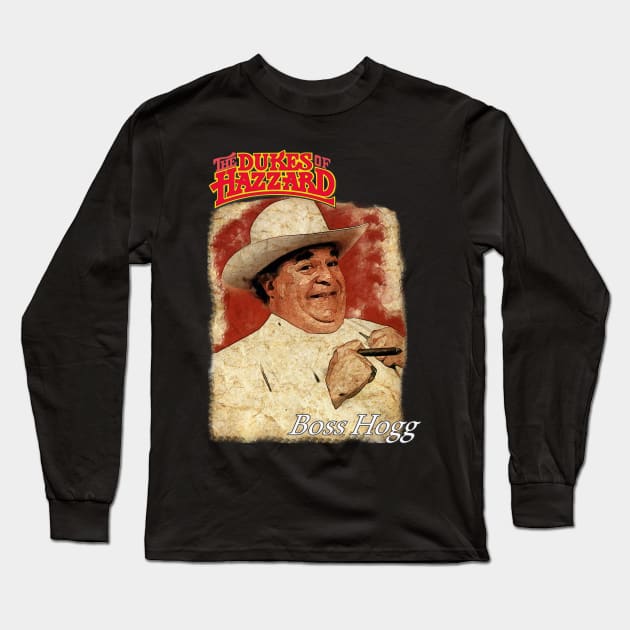 Boss Hogg Long Sleeve T-Shirt by w.d.roswell